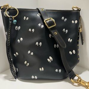 COACH X DISNEY Spooky Eye Dark Disney Duffle (style 32925) limited edition